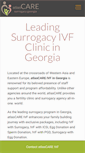 Mobile Screenshot of caresurrogacygeorgia.com